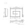 Electric towel Indigo Lira, 400x600 mm, timer, hidden installation, black
