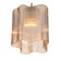 STL LUCE Sus. SL117.303.01. ONDE. 1x60 W, E27, 19x19 cm, bronze color