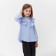 Blouse for Minaku girl color light blue, height 122 cm