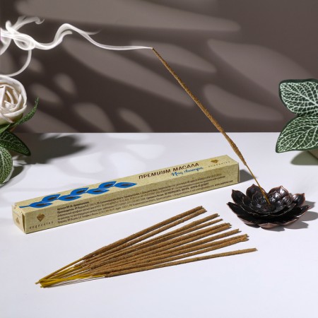 Incense "Premium Masala Number", 20 sticks in packaging
