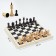 Chess Grandmaster Wooden "Obodovsky" 40x40 cm