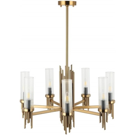 STILFORT 2170/05/05/07P GRAFF, 7x40W, E14, 660x660x765 mm, bronze color-2