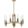 STILFORT 2170/05/05/07P GRAFF, 7x40W, E14, 660x660x765 mm, bronze color