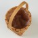 Wicker basket, 13 x 11/23 cm, sequoia