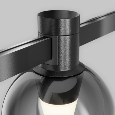 Technical TR148-1-3W3K-B BUBLLE, 85X85X115 mm, LED, 3W, 40LM, 3000K, Black Color Black-7