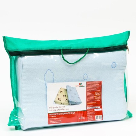 Orthopedic pillow NT PS-01, for children, 40x25 cm, rollers 7/8 cm-8