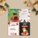 Set of postcards-Mini "Happy New Year", 20 pieces, 8.8 x 10.7 cm, New Year