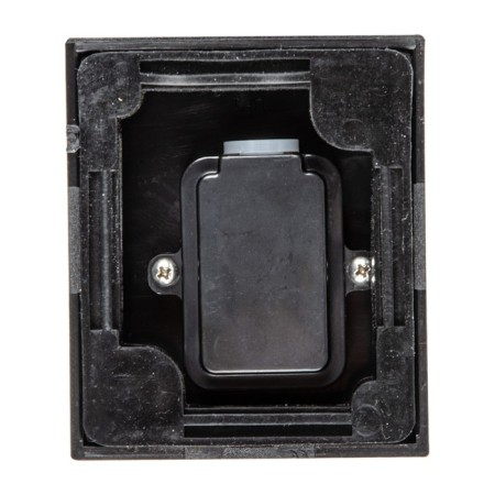 Street lamp Uniel, GU10, IP65, 75x75x92 mm, black color-3