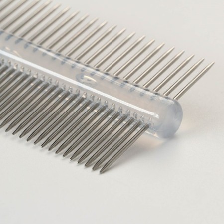 Combine comb “bubbles” of two -sided, transparent, 19.5 x 5.6 cm-2