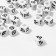 Acrylic bead "Signs of the Zodiac" mix, cube 7 × 7 mm, set 10 g, white-black color