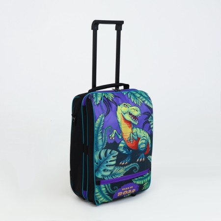 Baby suitcase 32 l (s), lightning department, black/blue color-1