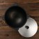 Kazan cast -iron, 8 liters, flat bottom, aluminum cover