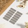 Decorative elements for the puncture "Hand Made", 3.5 × 1 cm, 10 pcs, silver color
