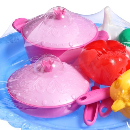 A set of vegetables and kitchen utensils "Magic hostess", 12 items on a tray-3