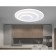 LED LED AMBRELLA ACRYLICA DIK FA7707 with a remote control 62W, LED, white, white matte color