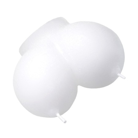 Candle Pecado BDSM "Tits", white color, 150 g-2