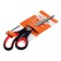 Office scissors 25 cm, plastic handles with rubber inserts