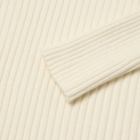 Female turtleneck, dairy color, size 44-48-3