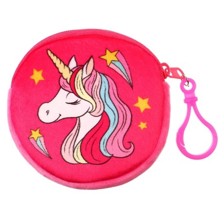 Clushing round wallet, Minnie and Unicorn-2