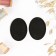 Obval clothing patch, 6.5 × 4.5 cm, heat -mock, black color