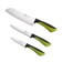 Set of kitchen knives, 3 pcs