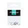 Iseama Ring hook, size 8, 5 pcs.