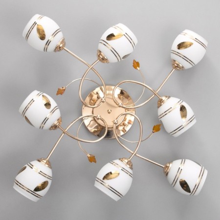 Briana chandelier 8x40W E27 Gold Model: 2800087-3