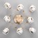 Briana chandelier 8x40W E27 Gold Model: 2800087
