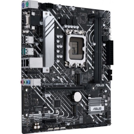 The ASUS Prime H610M-A D4-CSM, LGA1700, H610, 4XDDR4, HDMI, DP, ATX.-1