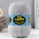 Acrylic Sonata yarn 50%, wool s/t 50% 250m/100g (008 silver)