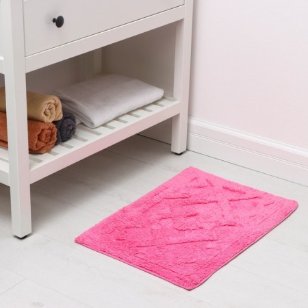 House rug of the share "Tenderness", 40 × 60 cm, pink color-1