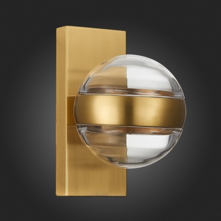 Wall lamp ST LUCE. SL1156.301.01. Bala. 1x5 W, G9, 4000K, 15x25 cm, brass color-5