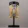Martin table decorative lamp CITILUX CL332812 18.5x18.5x40.5 cm, 1x75W, E27, Brown color
