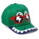 Baby cap for the boy "Dino", green color, rr 52-54, 5-7 years old