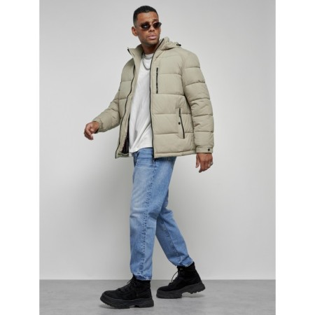 Sports male winter, size 56, light green color-15