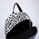 Backpack school textile Awesome, 46x30x10 cm, vertical pocket, black color