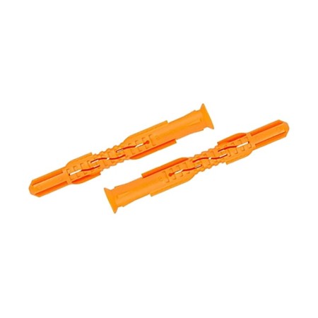 Dowel "Rosdubel P", frame, polypropylene, 10x80 mm, 50 pcs