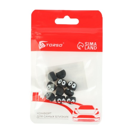 Decoration on the car panel, "surprised eyes" set 10 pcs-5