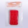 Set of manicure "crocodile", 6 items, in a case, red color