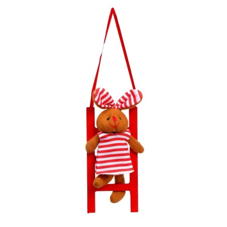 Soft toy "Rabbit on the stairs", species mix-2