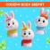 Surprise toy "Lovely animals", bunnies, mix