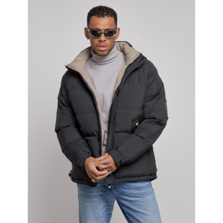 Sports Bologna male winter, size 56, black color-8