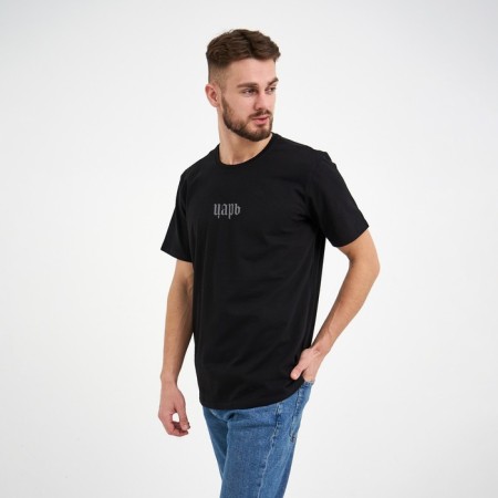 Men's T -shirt KAFTAN "Tsar", black, p. 56
