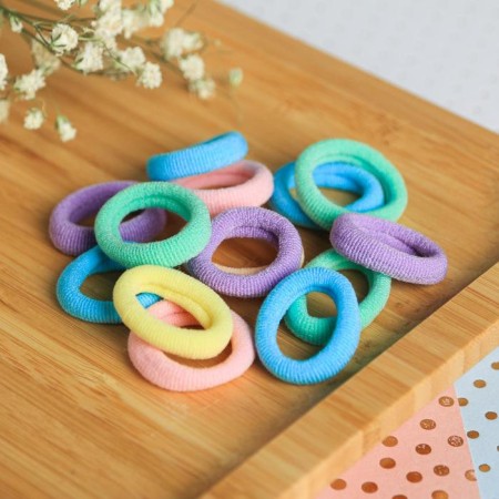 Hair elastic bands, Set "Mahrushka", Mermaid, 70 pcs.-2