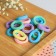 Hair elastic bands, Set "Mahrushka", Mermaid, 70 pcs.
