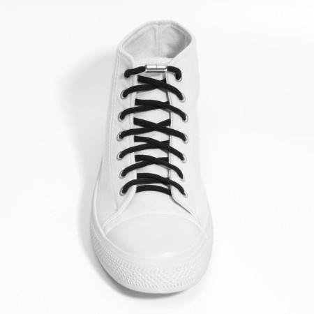 Cleep for laces, pair, d = 8 mm, 1.8 cm, silver color-9