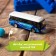 Metal bus "Intercity", scale 1:64, blue color