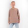 Longsliv children's minku, beige color, height 116 cm