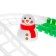 The railway "New Year's adventure", with figures, 125 parts