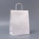 White package without print, round handle, 26 x 12 x 33 cm, 120 g